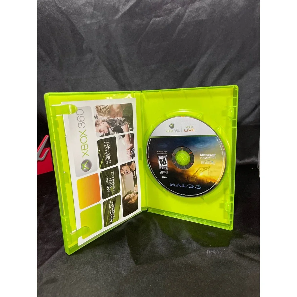 Halo 3 Xbox 360‎ Microsoft Bungie 2007 First Person Shooter Video Game CIB